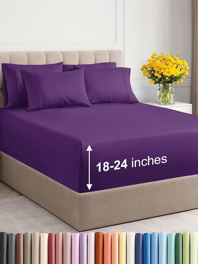 Extra Deep Queen Sheet Set by CGKUnlimited