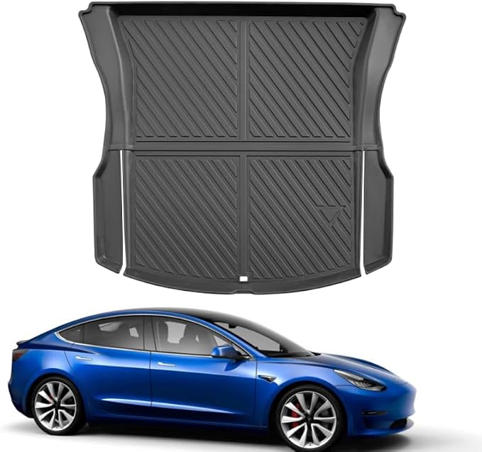 Custom Car Cargo Mats Trunk Liner All Weather TPE Protection Mat Accessories by Yonugli