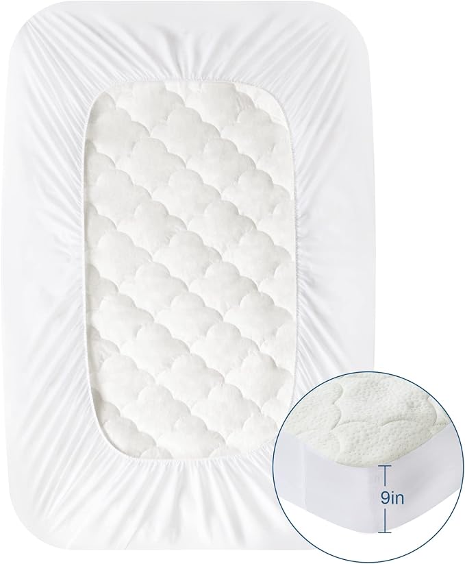 Toddler Travel Bed Cover, Kids Air Mattress Protector Waterproof, Compatible - Image 5