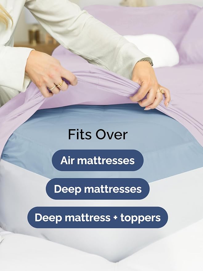 Extra Deep Queen Fitted Sheet - Image 6