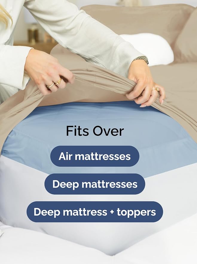 Extra Deep Pocket Split King Sheets - Image 6