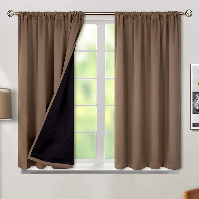 BGment Thermal Insulated 100% Blackout Curtains by BGment