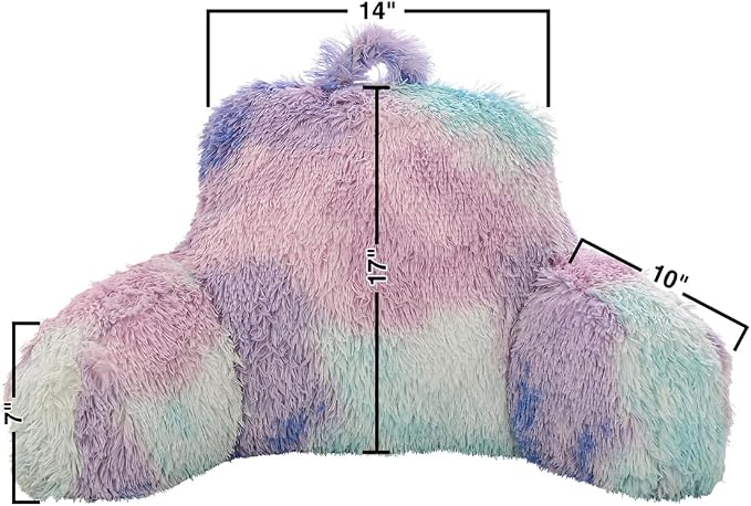 Holawakaka Reading Pillow for Sitting up in Bed Sofa Kids Teens, Backrest Pillow - Image 2