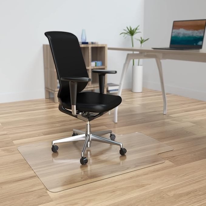 Amyracel Chair Mat for Hardwood Floor, 36” x 48” Computer Desk Chair Mat - Image 2