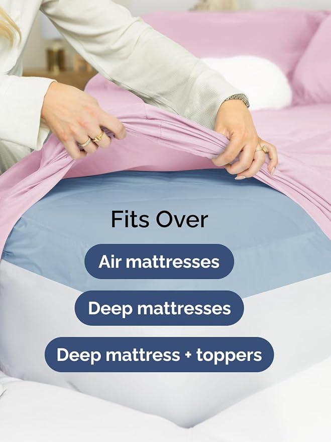 Extra Deep Split King Sheet Set - Image 6