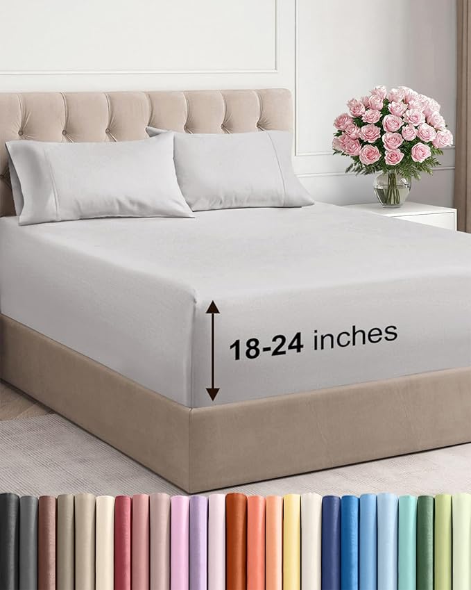 Extra Deep Pocket Queen Sheet Set by CGKUnlimited