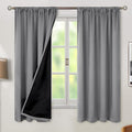 BGment 100% Blackout Curtains for Bedroom 63 Inch Length 2 Panels, Thermal by BGment