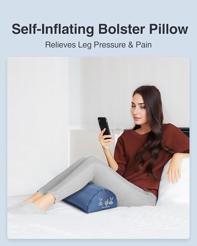 Luxtude Inflatable Bolster Pillow - Image 2