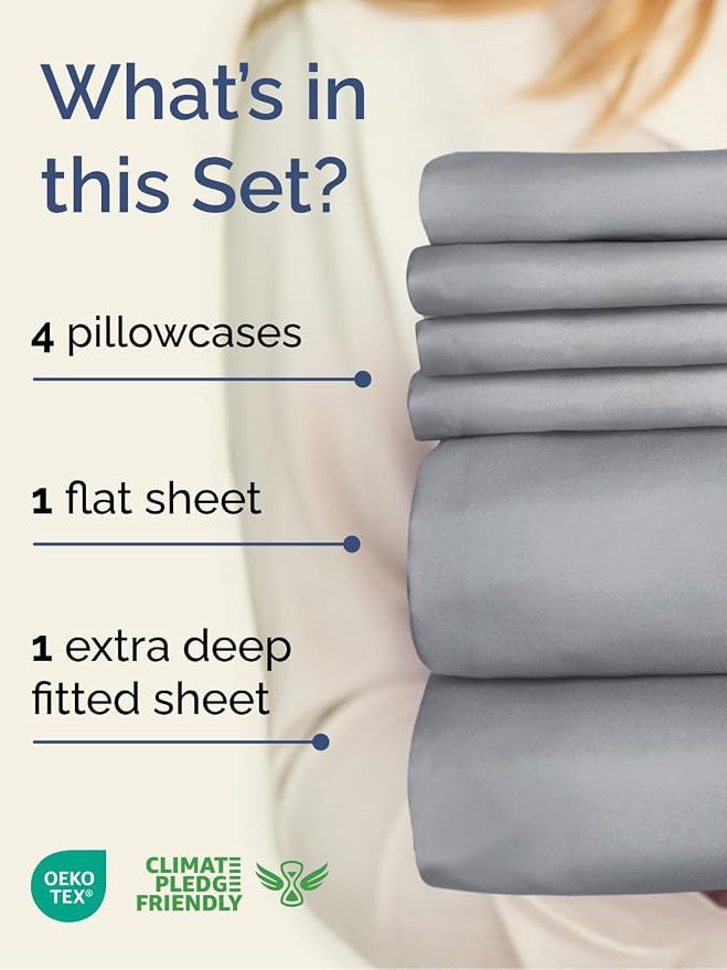 Extra Deep Cal King Sheet Set - Image 2