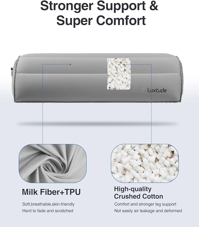 Luxtude Inflatable Bolster Pillow - Image 3