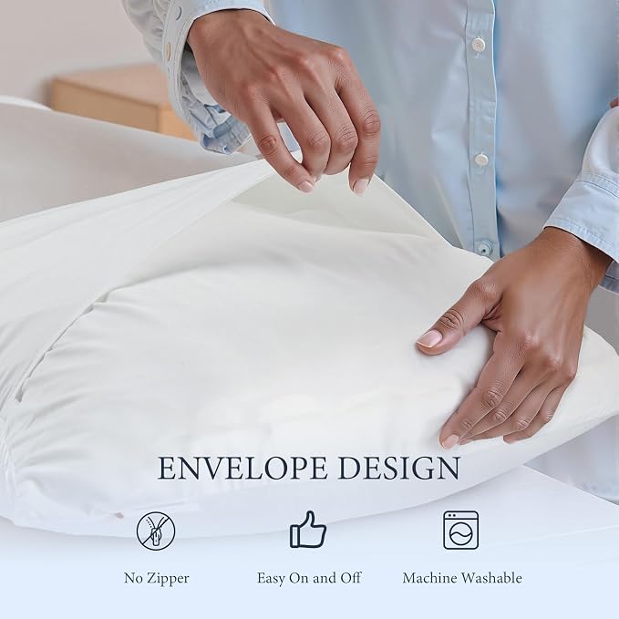 Waterproof Mattress Protector 1 Pillowcase 20''x28'', Twin Mattress Pad - Image 3
