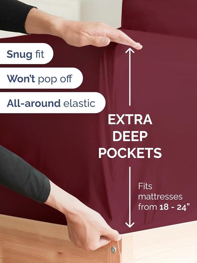 Extra Deep King Sheet Set - Image 3