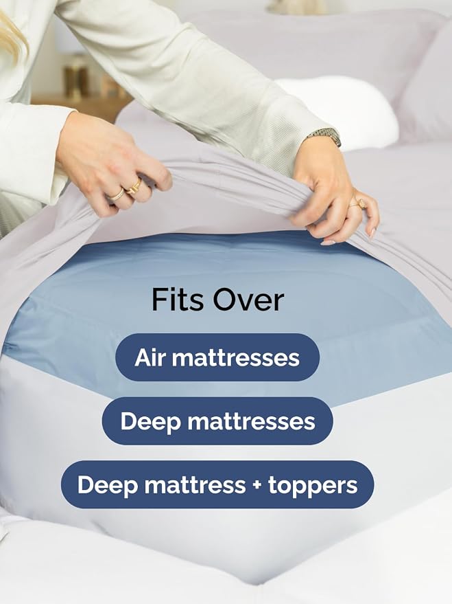 Extra Deep Pocket Split King Sheets - Image 6