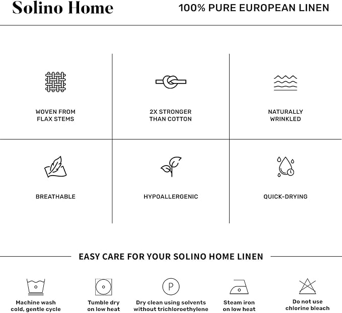 Solino Home Linen Table Runner 36 Inches - Image 4