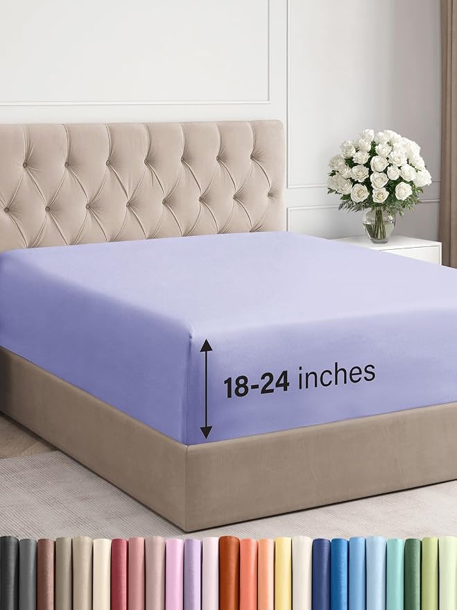 Extra Deep Full Fitted Sheet by CGKUnlimited