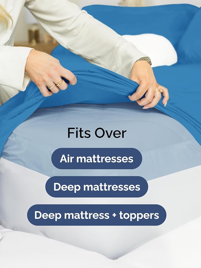 Extra Deep Split King Sheet Set - Image 6