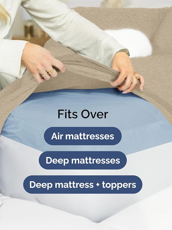 Extra Deep King Fitted Sheet - Image 6