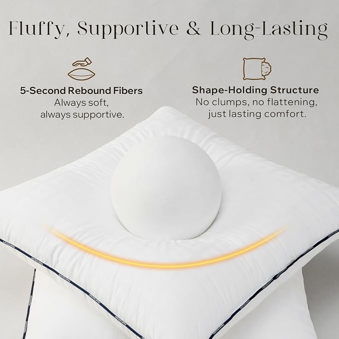 Phantoscope 18x18 Pillow Inserts, Decorative Throw Pillow Inserts - Image 5
