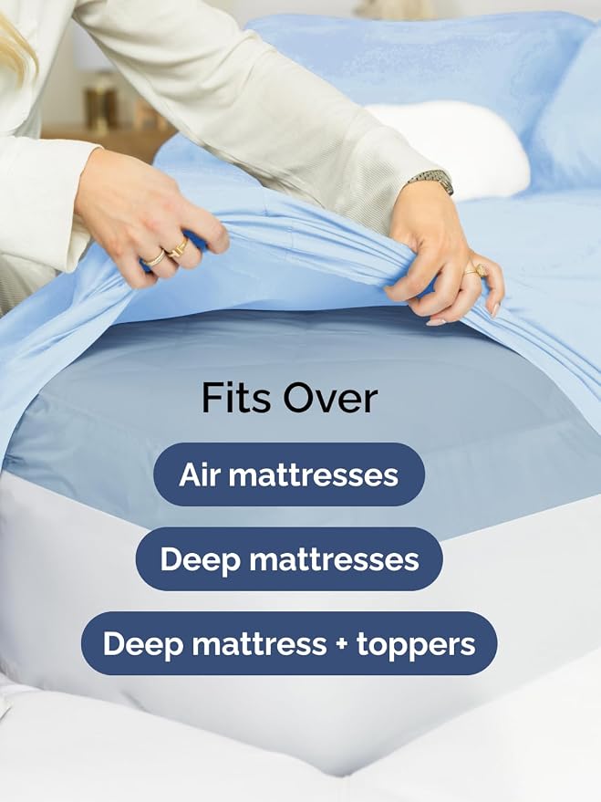 Extra Deep Pocket Split King Sheets - Image 6