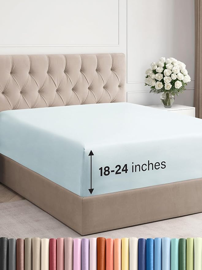 Extra Deep Queen Fitted Sheet by CGKUnlimited