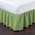 Ruffled Bed Skirt 18 Inch Drop Dust Ruffle by Unknown