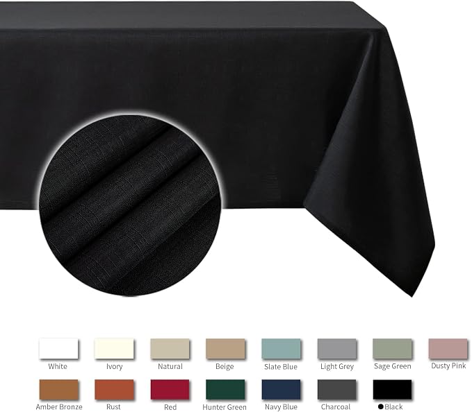 maxmill Jacquard Tablecloth Stain Resistant Waterproof Wrinkle Resistant - Image 4