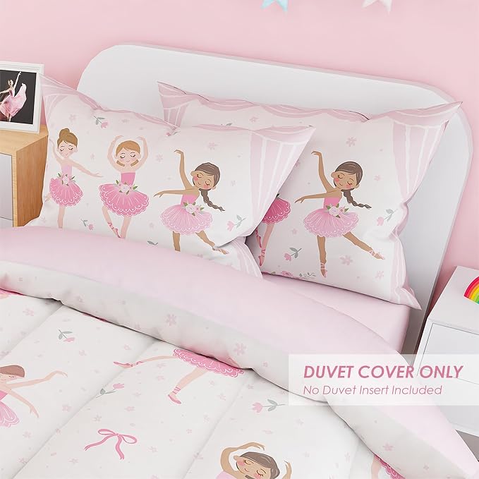 SANDJEST Ballet Duvet Cover Sets Full Size - Image 5