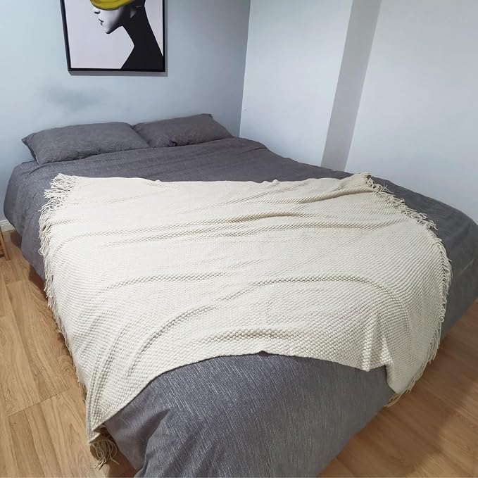 LOMAO Knitted Throw Blanket - Image 6