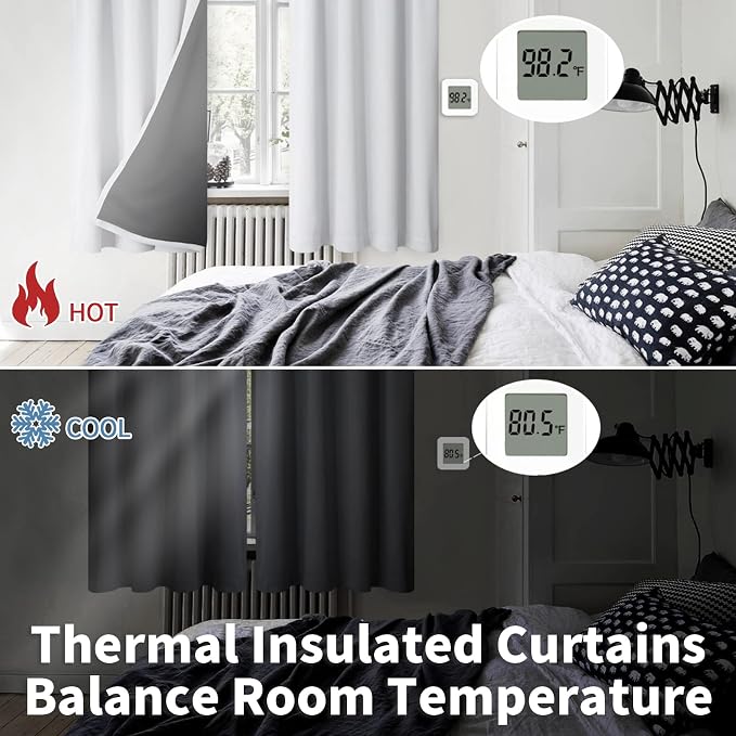 BGment Long Blackout Curtains for Living Room 95 Inch Length, Full Room - Image 4