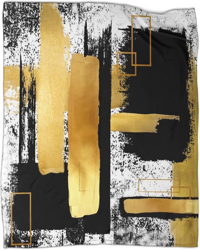 Modern Abstract Geometric Comfortable Blanket 60x80inch by Kazynee