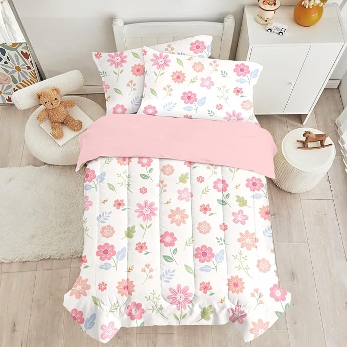 SANDJEST Floral Duvet Cover Sets Full Size by SANDJEST