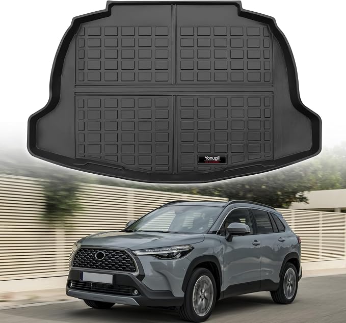 Custom Car Cargo Mats Trunk Liner All Weather TPE Protection Mat Accessories by Yonugli