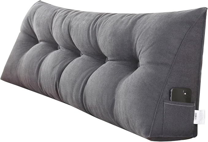 SAMTY Triangular Wedge Pillow headboard Full Size by SAMTY