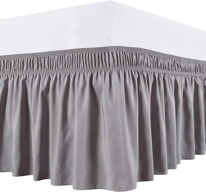 Silver Wrap Around Bed Skirts - Image 3