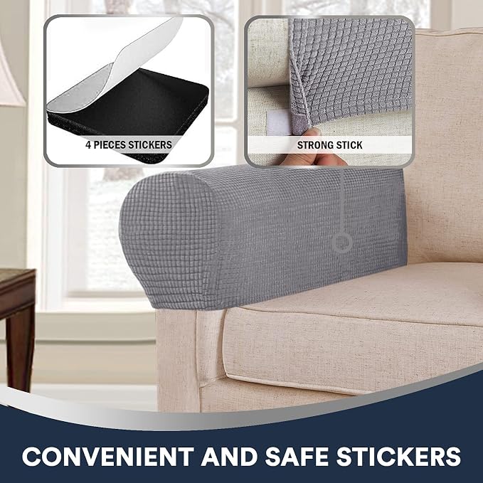 Spandex Jacquard Arm Covers for Chairs and Sofas - Image 5