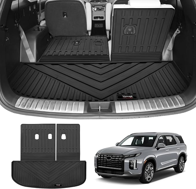 Custom for 2020-2025 Hyundai Palisade Cargo Mats Trunk Liner by Yonugli