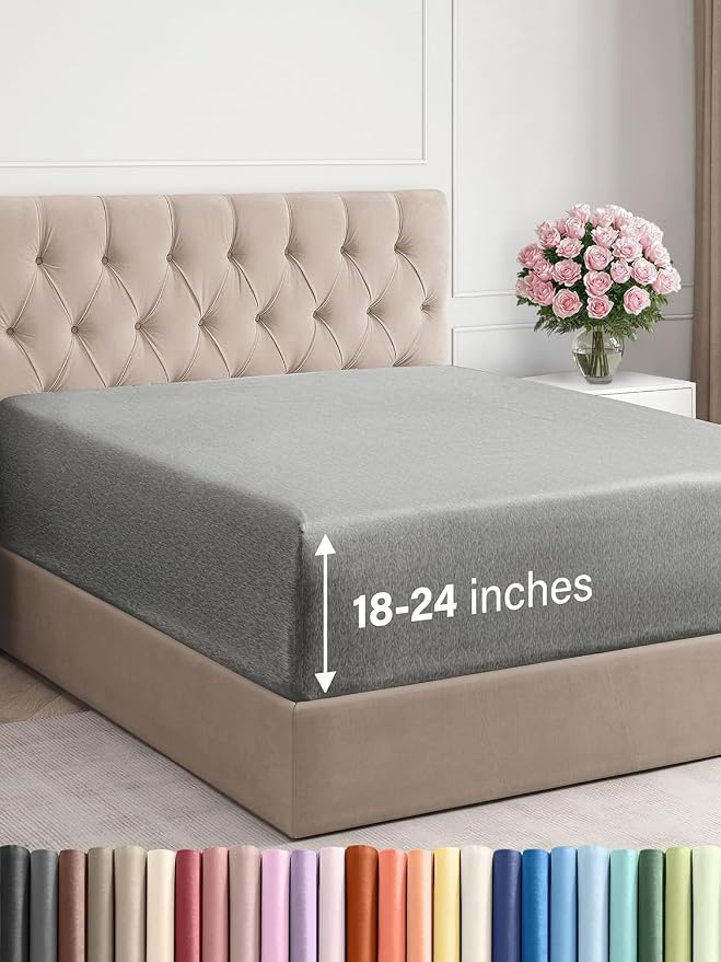 Extra Deep Full Fitted Sheet by CGKUnlimited