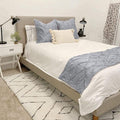 Queen Bed Runner Set by Unknown