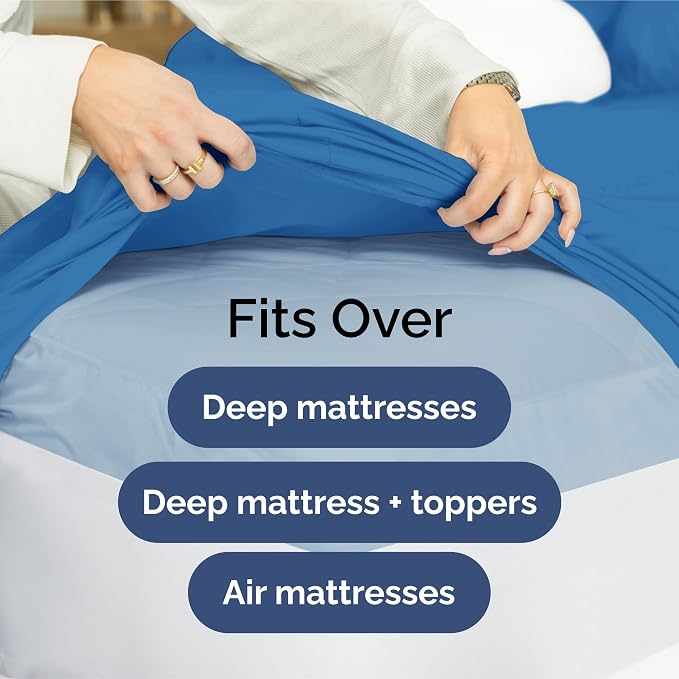 Extra Deep Pocket Split King Sheets - Image 6