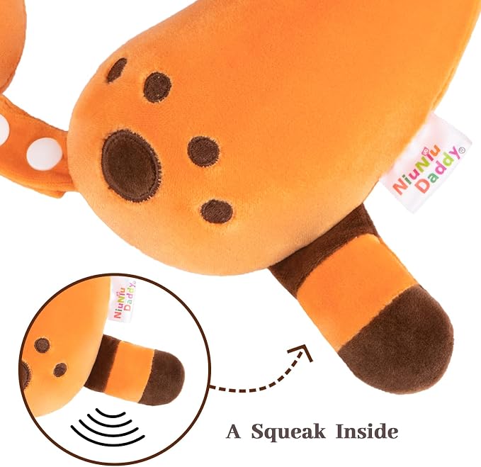 Niuniu Daddy Red Panda Kids Neck Travel Pillow - Image 5
