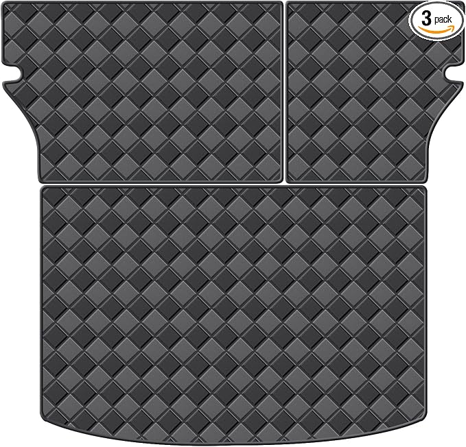 Cargo Mat & Backrest Mats for 2020-2025 Kia Soul, Cargo Liner Rear Trunk Liner by Unknown