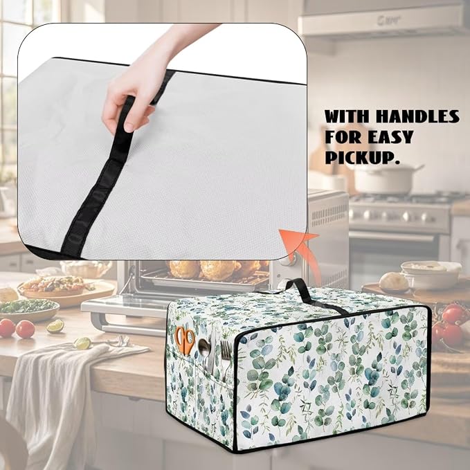 Countertop Convection Oven Cover Decorative and Protective Air Fryer Toaster - Image 4