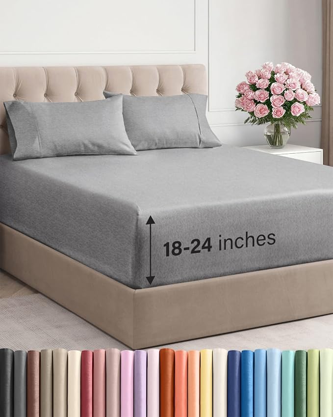 Extra Deep Pocket Cal King Sheets by CGKUnlimited