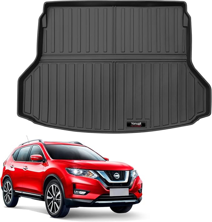 Custom for 2014-2020 Nissan Rogue Cargo Mats Trunk Liner All Weather TPE by Yonugli