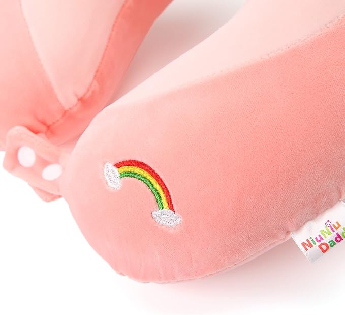 Niuniu Daddy Neck Pillow for Traveling, Pure Memory Foam Travel Neck Support - Image 4