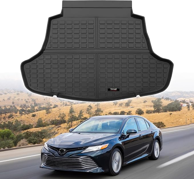 Custom Car Cargo Mats Trunk Liner All Weather TPE Protection Mat Accessories by Yonugli