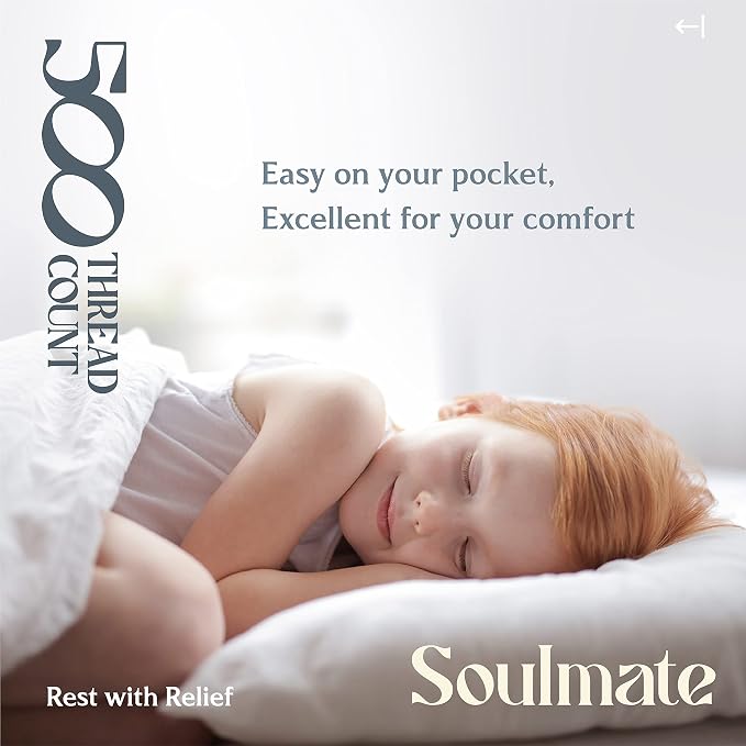 Mayfair Linen 100% Cotton Bed Sheets Queen Set - Image 8