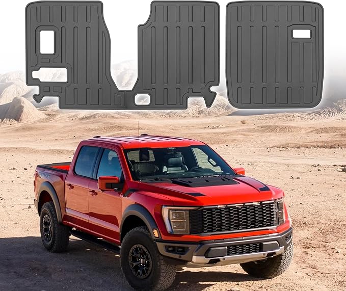 Custom for 2015-2026 Ford F-150 SuperCrew/2017-2026 F250 Crew Cab Rear Seat by Yonugli