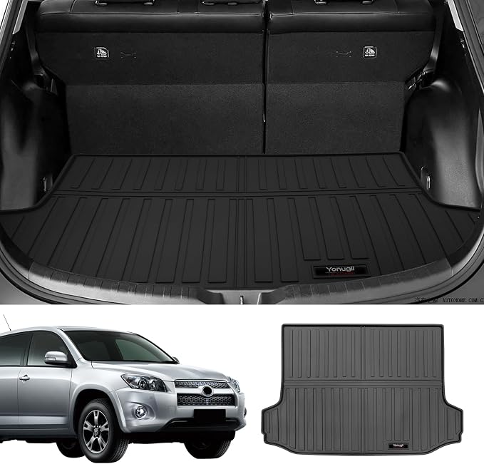 Custom for 2006-2012 Toyota RAV4 Cargo Mats Trunk Liner All Weather TPE - Image 2