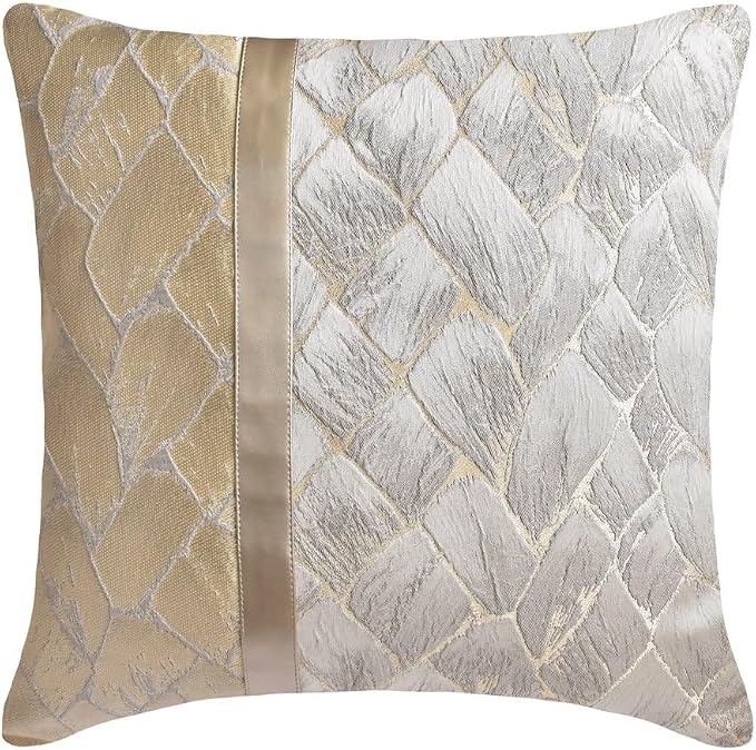 The HomeCentric King/Queen/Twin Ivory & Gold Designer King 90"x18" Bed Runner - Image 5